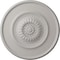 Ekena Millwork Wigan Ceiling Medallion, Hand-Painted Ultra Pure White, 29 3/4"OD x 1 1/2"P CM29WGUWF - alternate 1